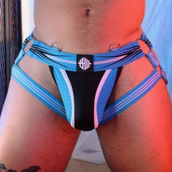 Breedwell Jockstrap Circuit Breaker Bleu